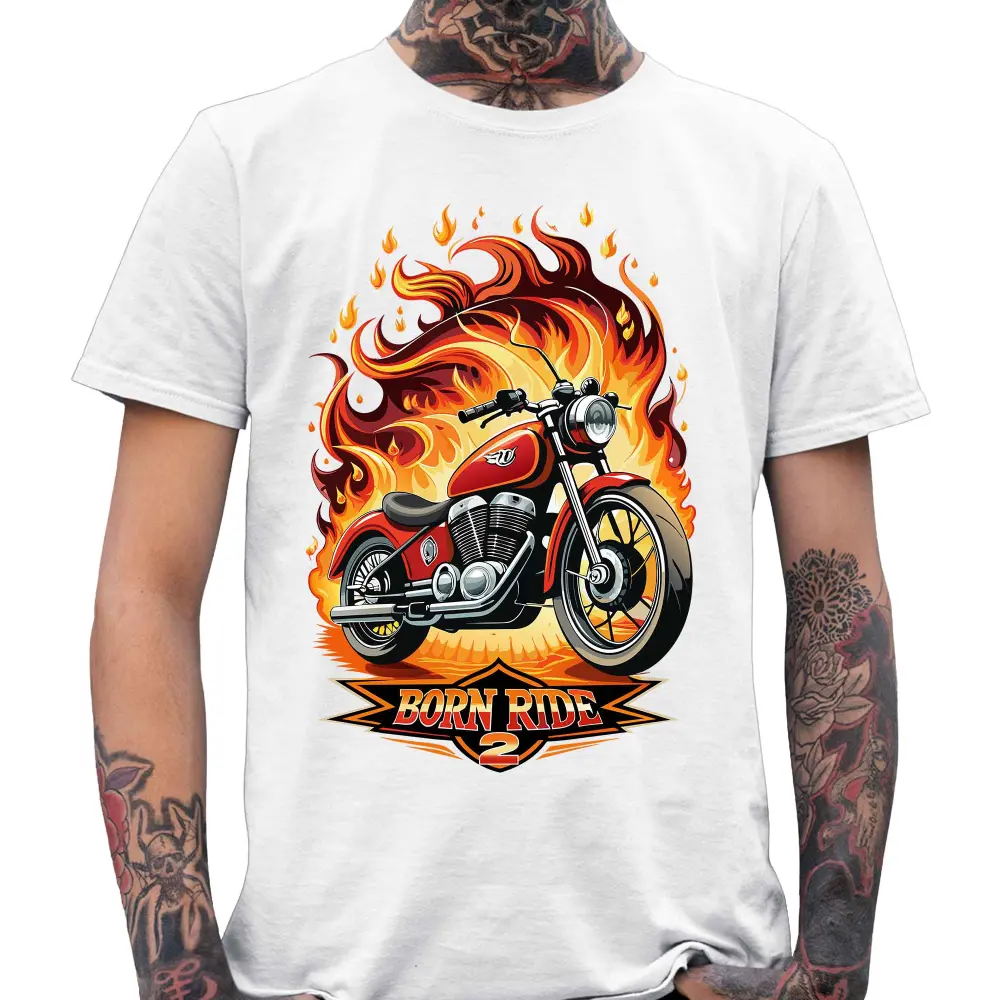 Born 2 Ride T-Shirt - Tshirtpark.com