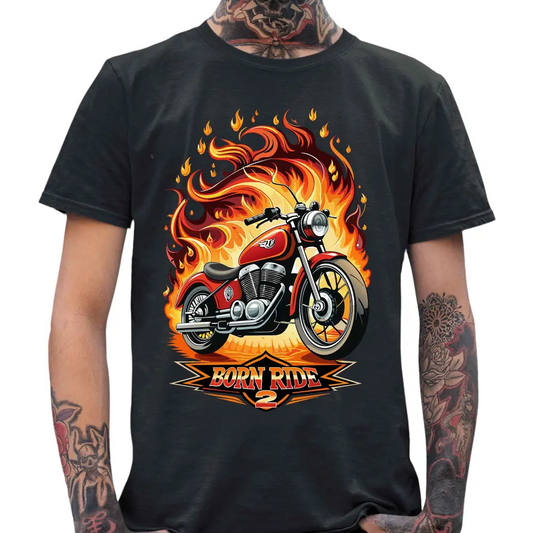 Born 2 Ride T-Shirt - Tshirtpark.com