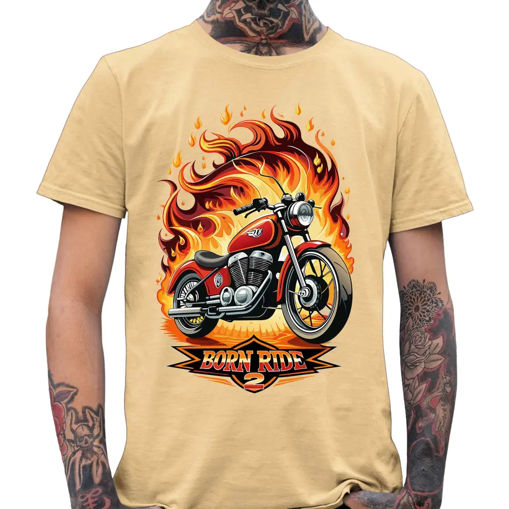 Born 2 Ride T-Shirt - Tshirtpark.com