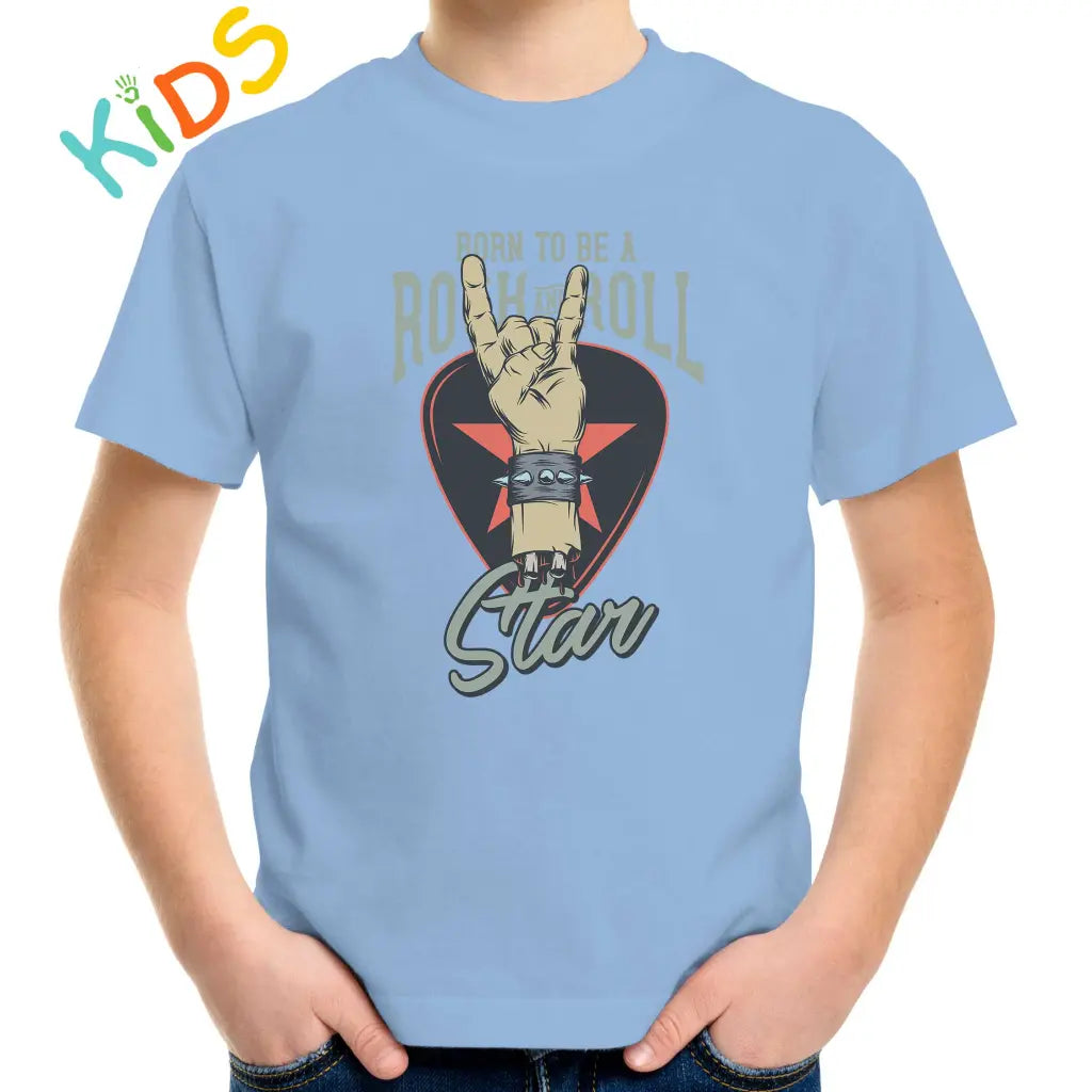 born To Be A Rock Star Kids T-shirt - Tshirtpark.com