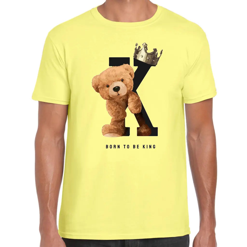 Born To Be King Teddy T-Shirt - Tshirtpark.com