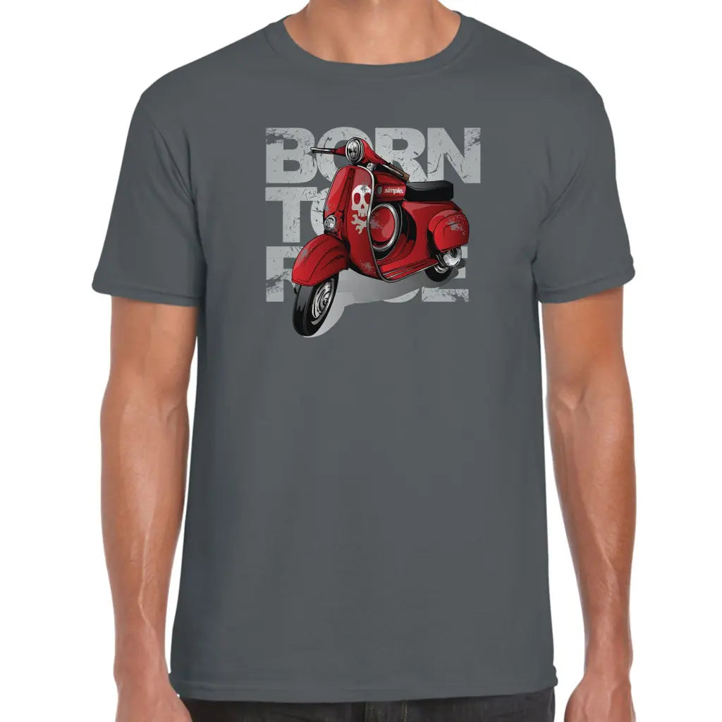 Born To Race Scooter T-Shirt - Tshirtpark.com