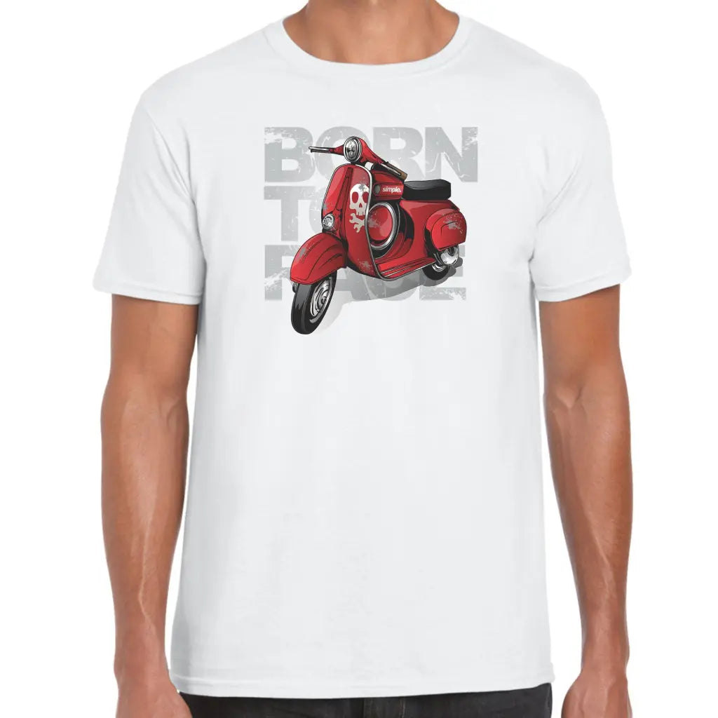 Born To Race Scooter T-Shirt - Tshirtpark.com