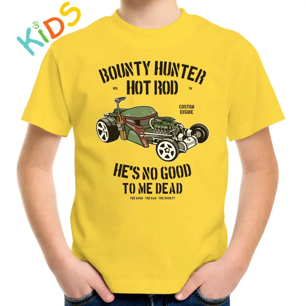 Bounty Hunter Hotrod Kids T-shirt - Tshirtpark.com