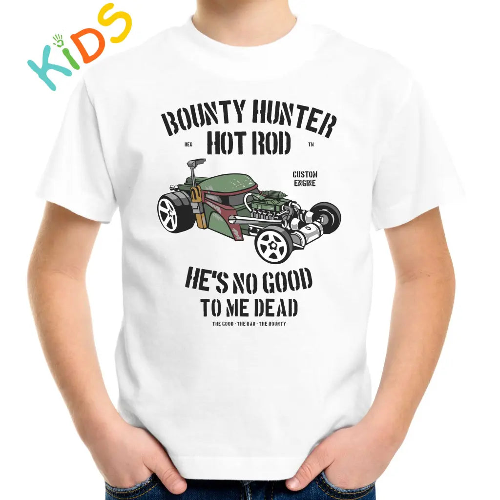Bounty Hunter Hotrod Kids T-shirt - Tshirtpark.com