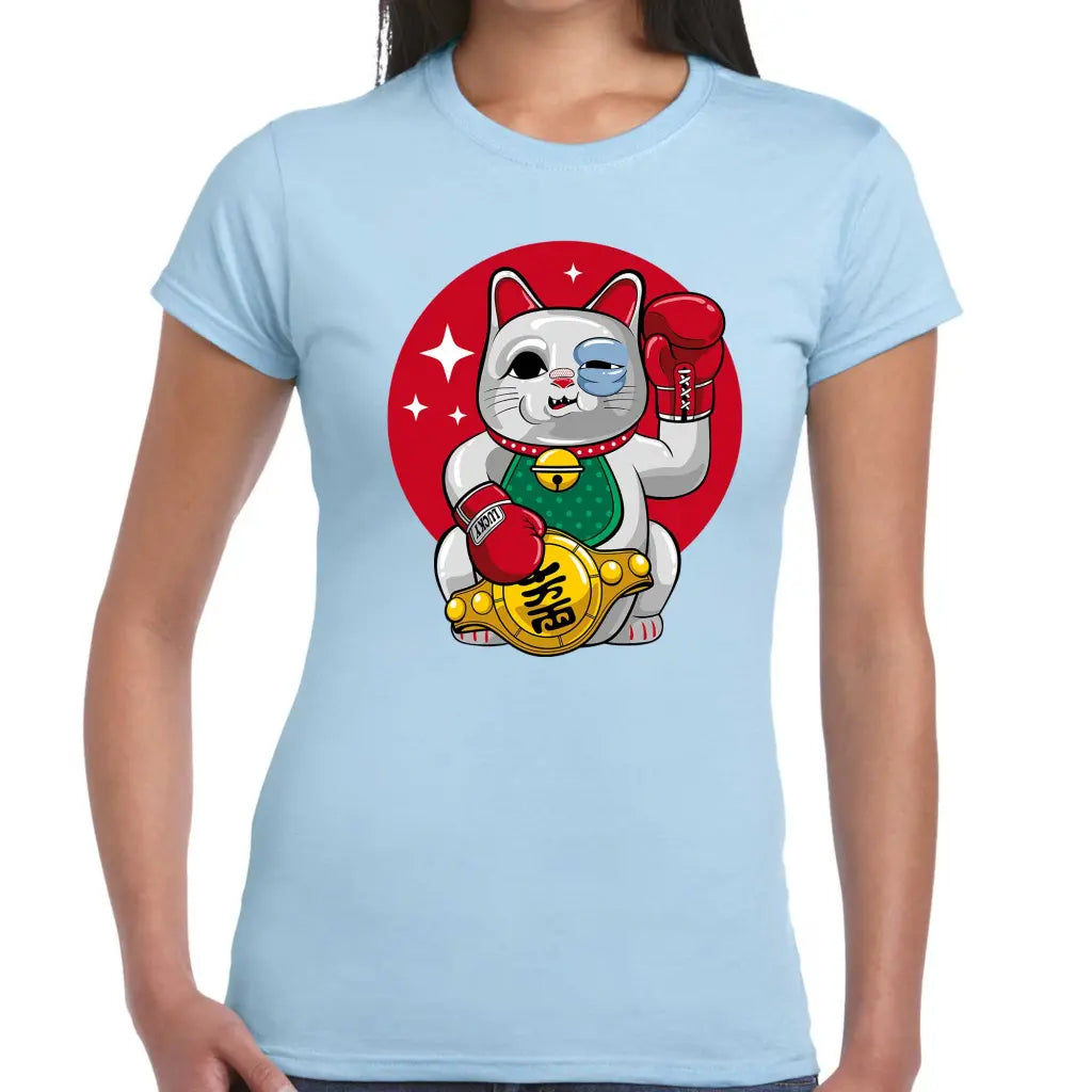 Boxer Cat Ladies T-shirt - Tshirtpark.com