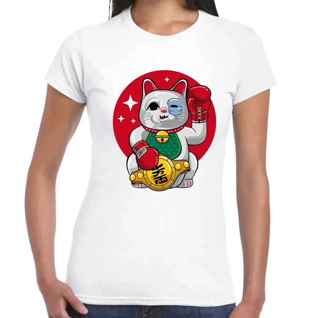 Boxer Cat Ladies T-shirt - Tshirtpark.com