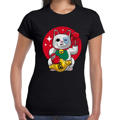 Boxer Cat Ladies T-shirt - Tshirtpark.com