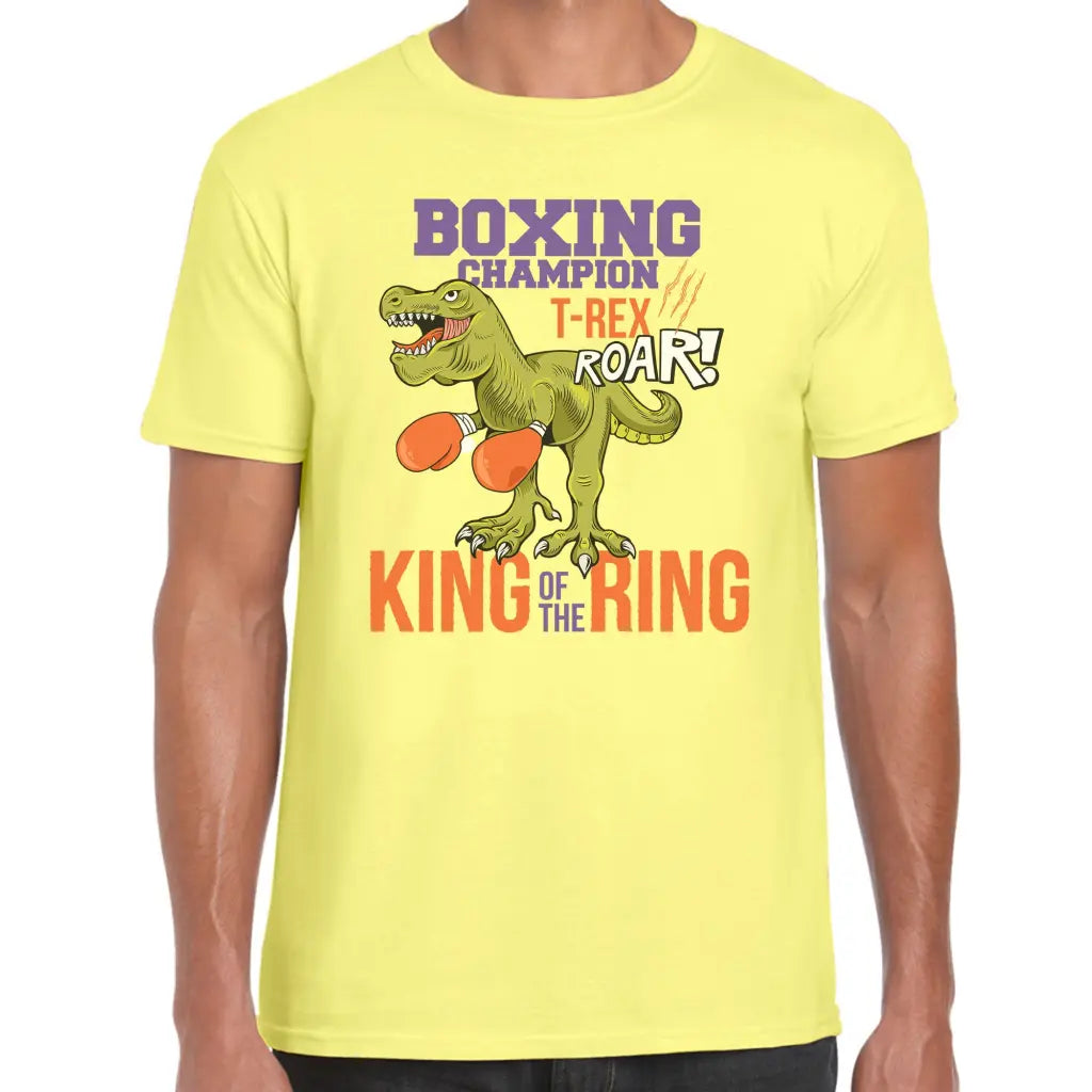 Boxing T-Rex T-Shirt - Tshirtpark.com
