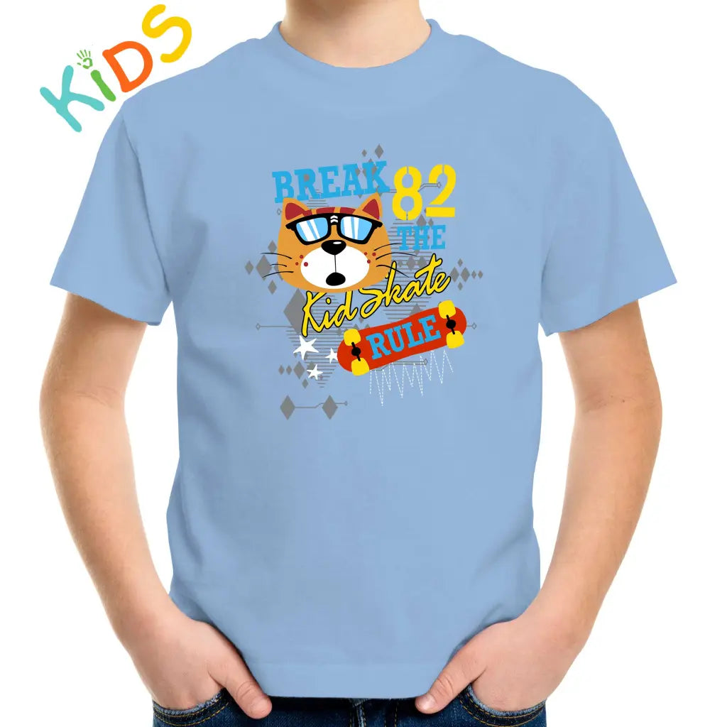 Break The Rule Kids T-shirt - Tshirtpark.com