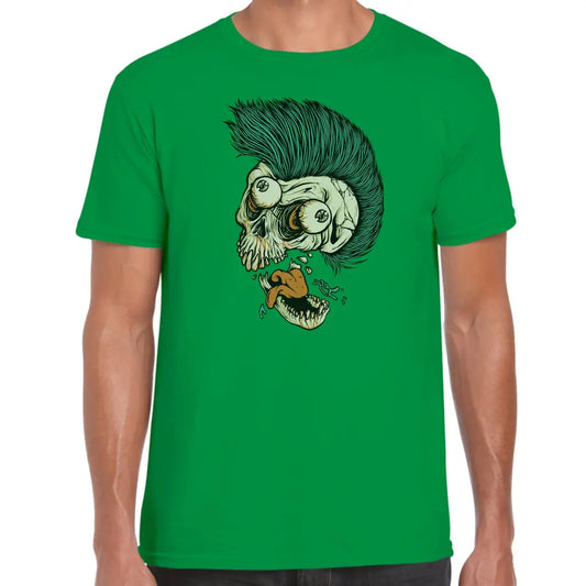 Broken Mouth Skull T-Shirt - Tshirtpark.com