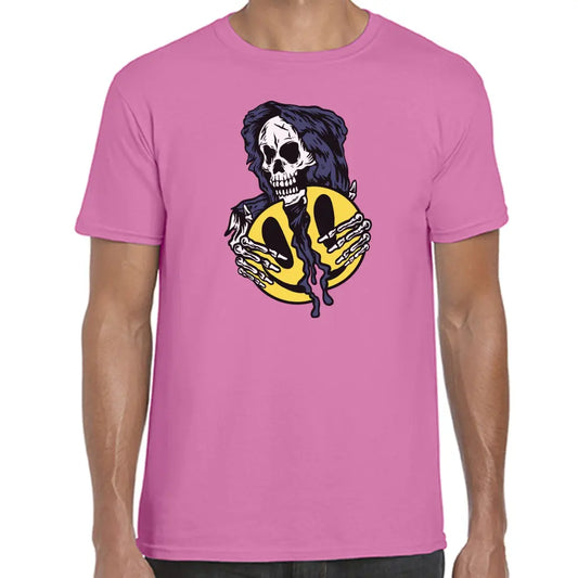 Broken Smiley Skull T-Shirt - Tshirtpark.com