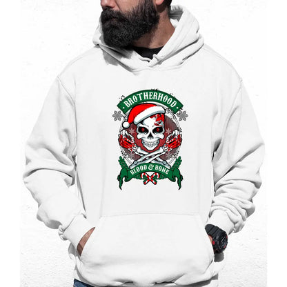 Brother Skeleton Santa Colour Hoodie - Tshirtpark.com