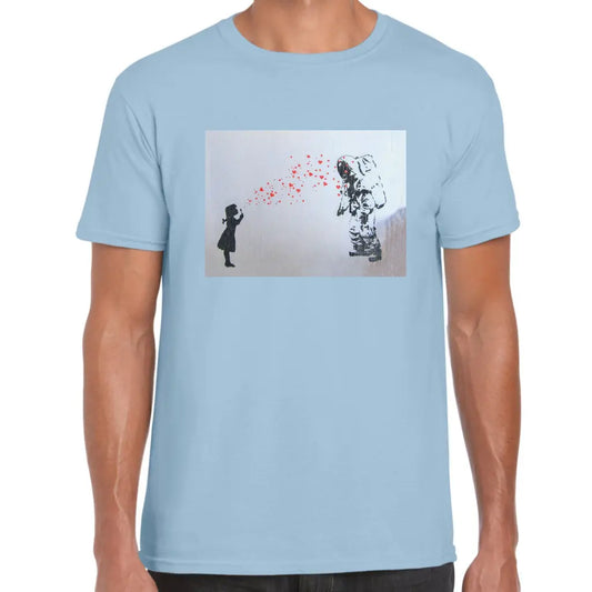 Bubble Love Banksy T-Shirt - Tshirtpark.com