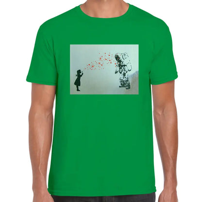 Bubble Love Banksy T-Shirt - Tshirtpark.com