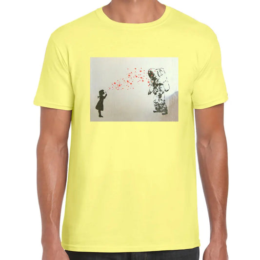 Bubble Love Banksy T-Shirt - Tshirtpark.com