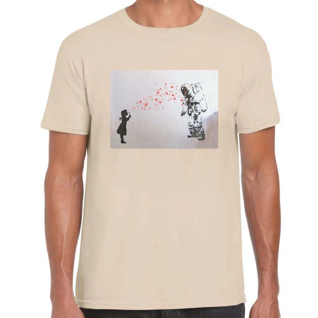 Bubble Love Banksy T-Shirt - Tshirtpark.com