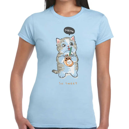 Bubble Tea Cat Ladies T-shirt - Tshirtpark.com