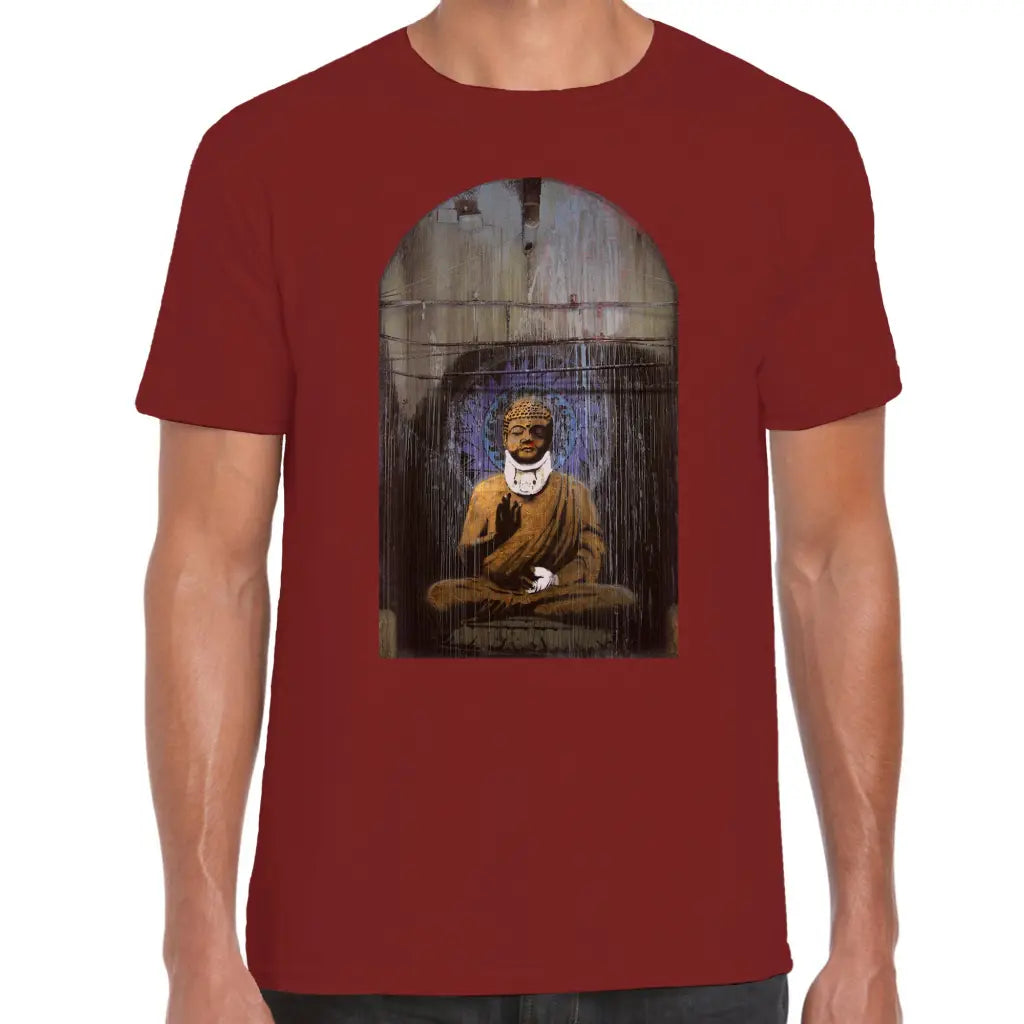 Buddha Banksy T-Shirt - Tshirtpark.com