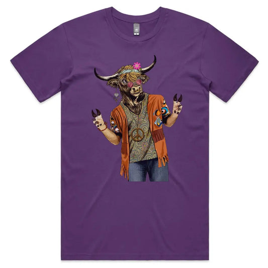 Bull Hippie T-Shirt - Tshirtpark.com