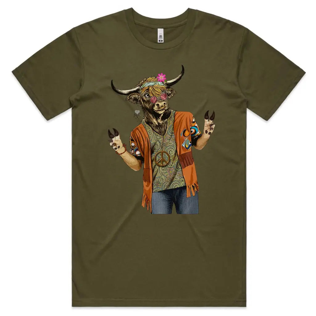 Bull Hippie T-Shirt - Tshirtpark.com