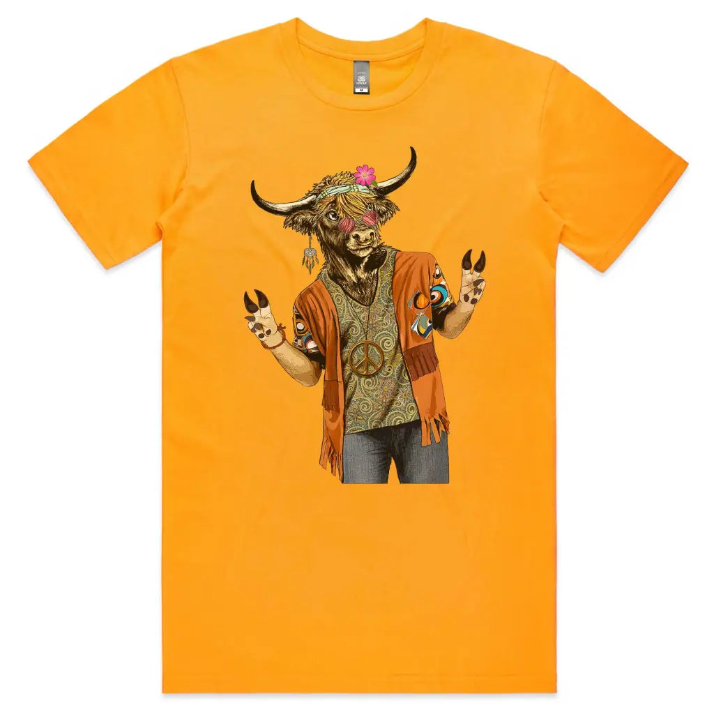 Bull Hippie T-Shirt - Tshirtpark.com