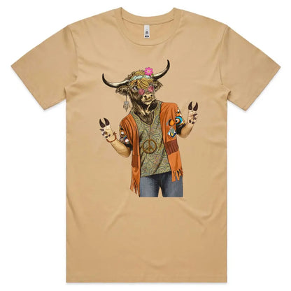 Bull Hippie T-Shirt - Tshirtpark.com