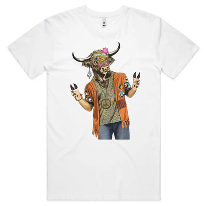 Bull Hippie T-Shirt - Tshirtpark.com