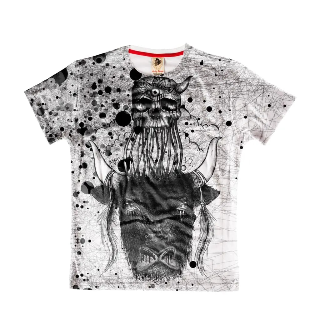 Bull Skull T-Shirt - Tshirtpark.com