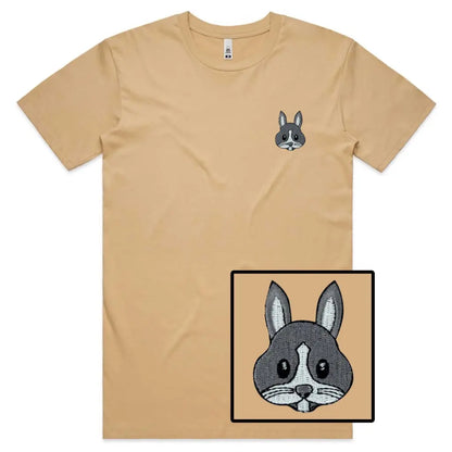 Bunny Embroidered T-Shirt - Tshirtpark.com