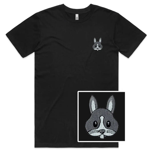 Bunny Embroidered T-Shirt - Tshirtpark.com