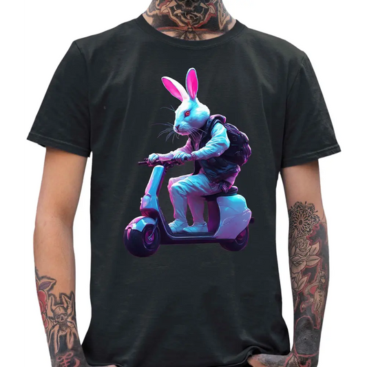 Bunny Scooter T-Shirt - Tshirtpark.com