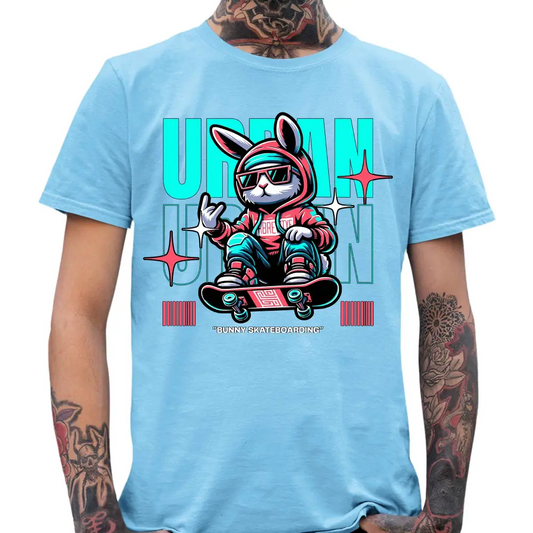 Bunny Skateboarding T-Shirt - Tshirtpark.com