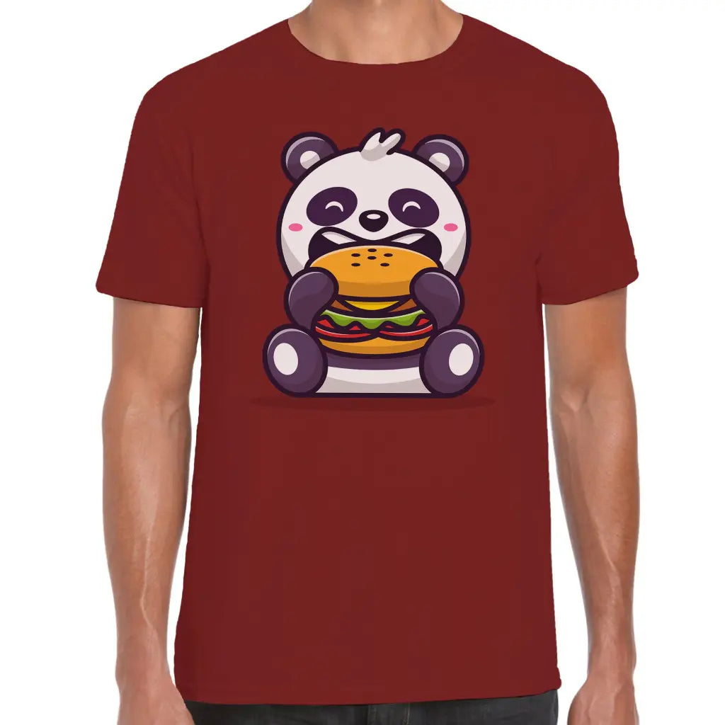 Burger Panda T-Shirt - Tshirtpark.com