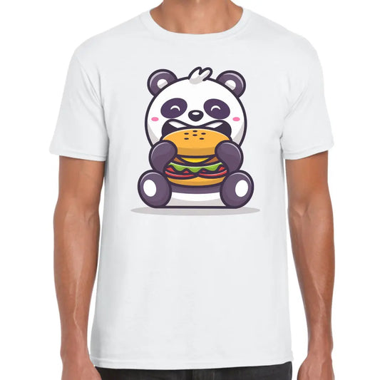 Burger Panda T-Shirt - Tshirtpark.com