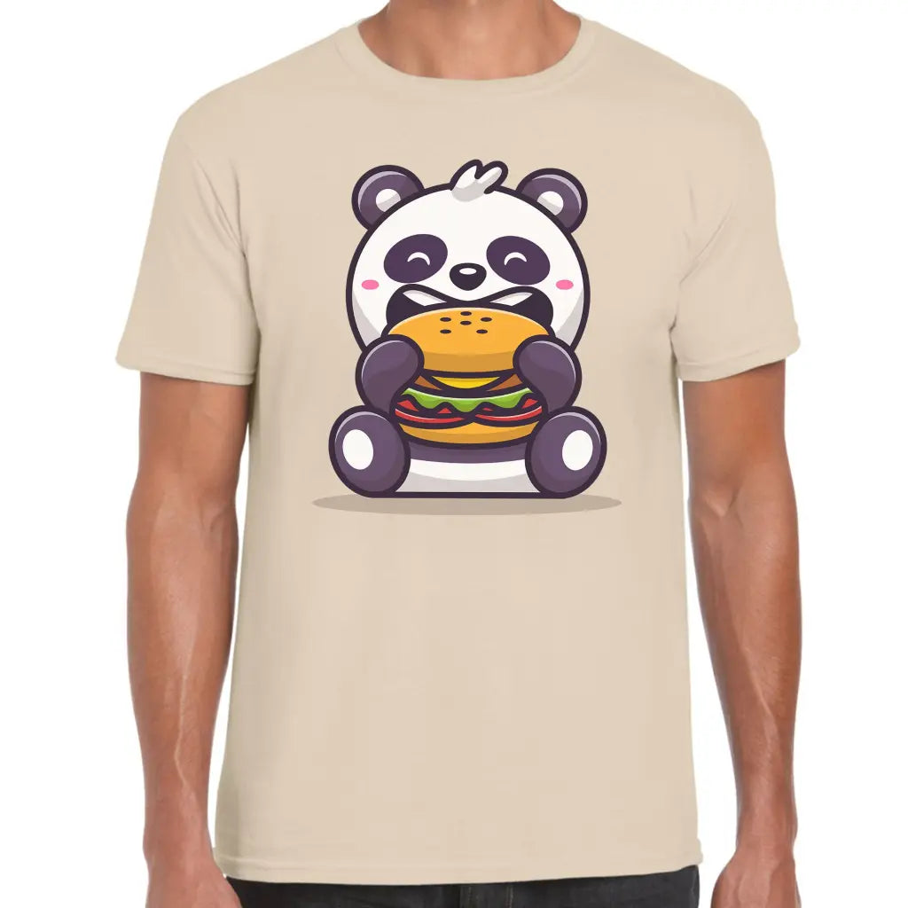 Burger Panda T-Shirt - Tshirtpark.com