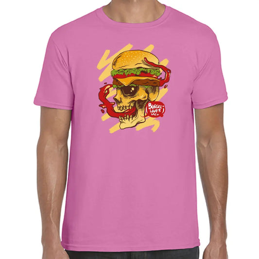 Burger Skull T-Shirt - Tshirtpark.com