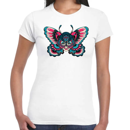Butterfly Girl Ladies T-shirt - Tshirtpark.com