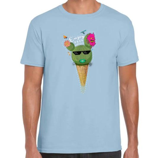 Cactus Ice Cream T-Shirt - Tshirtpark.com