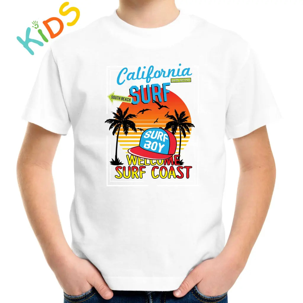 California Surf Kids T-shirt - Tshirtpark.com