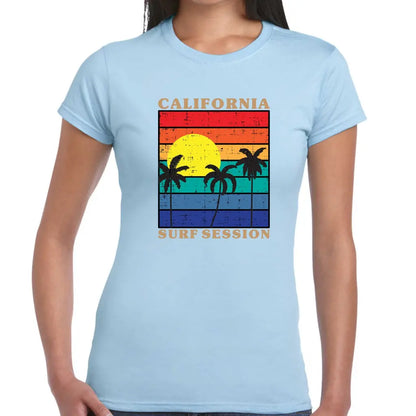 California Surf Ladies T-shirt - Tshirtpark.com