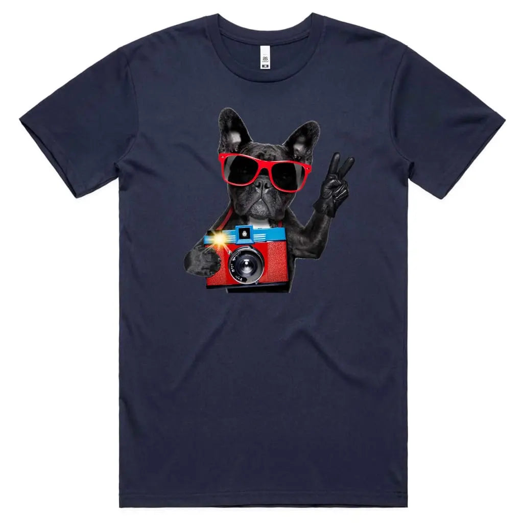 Camera Pug T-Shirt - Tshirtpark.com