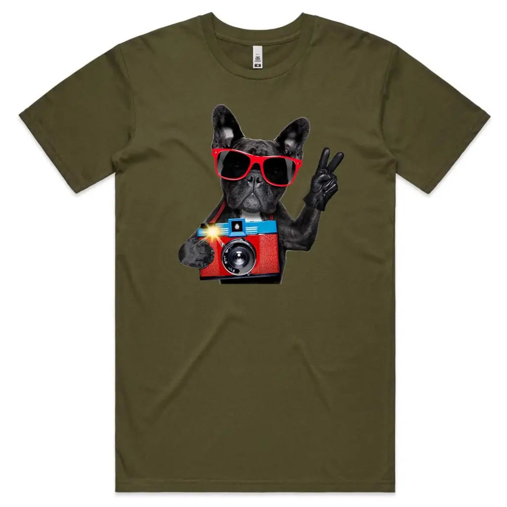 Camera Pug T-Shirt - Tshirtpark.com