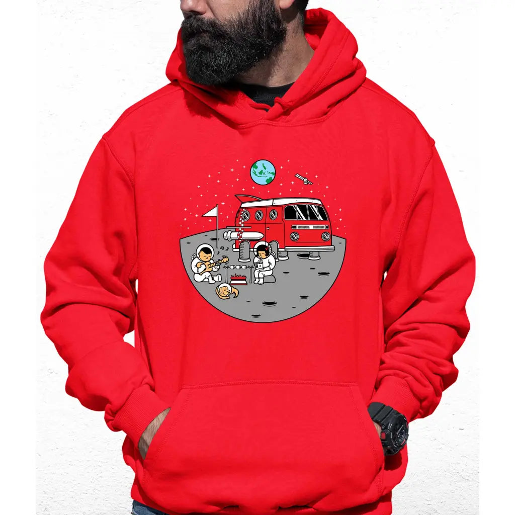 Camper Moon Colour Hoodie - Tshirtpark.com