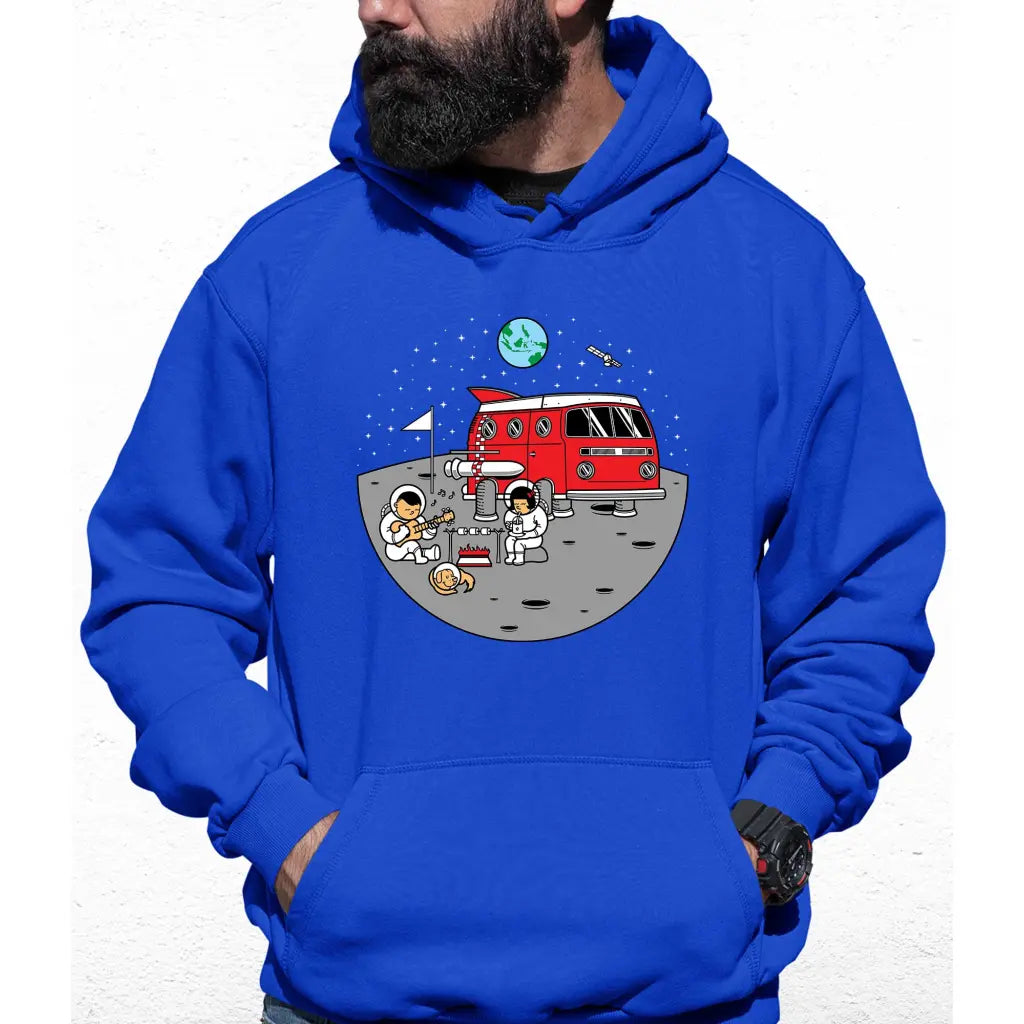 Camper Moon Colour Hoodie - Tshirtpark.com