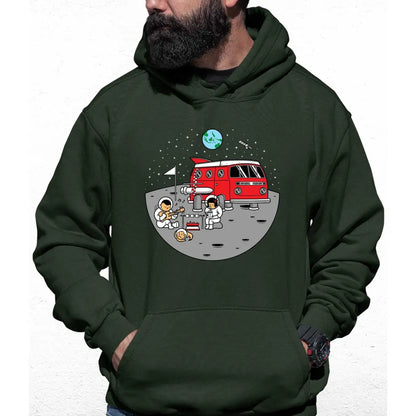 Camper Moon Colour Hoodie - Tshirtpark.com