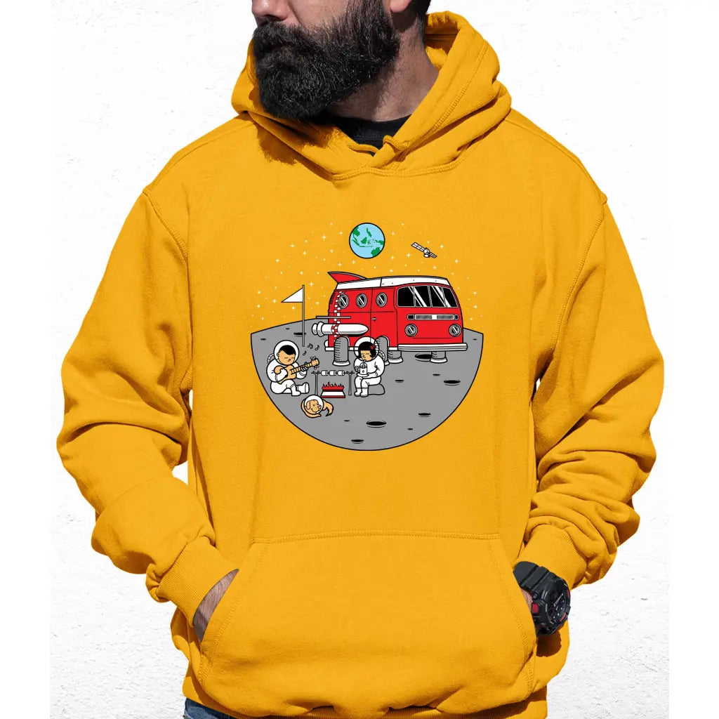 Camper Moon Colour Hoodie - Tshirtpark.com