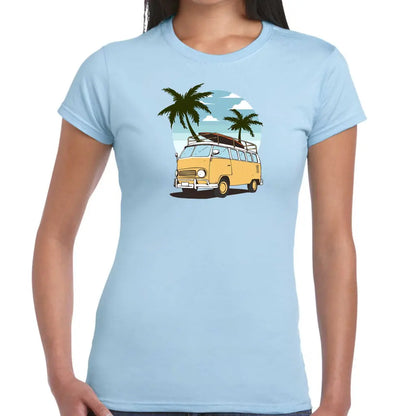 CamperVan Palms Ladies T-shirt - Tshirtpark.com