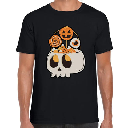 Candy Skull T-Shirt - Tshirtpark.com