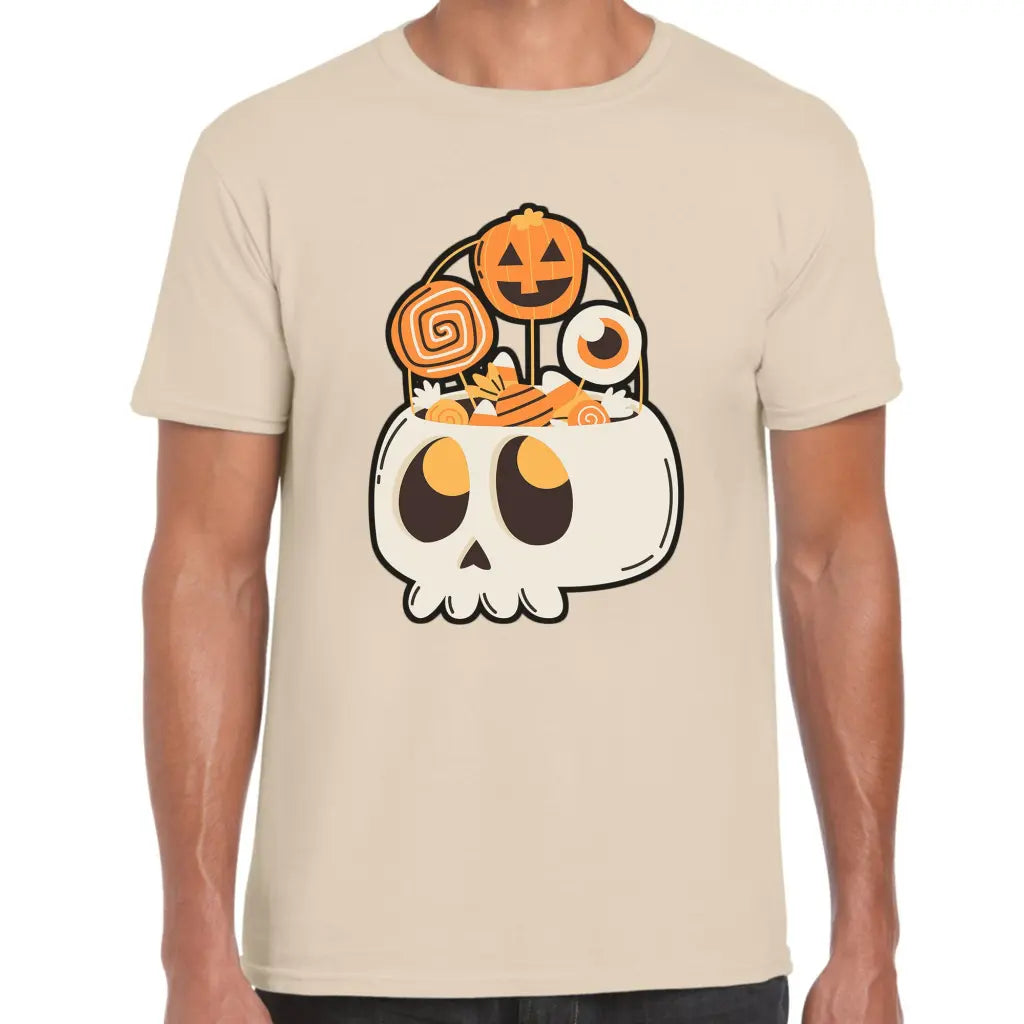 Candy Skull T-Shirt - Tshirtpark.com